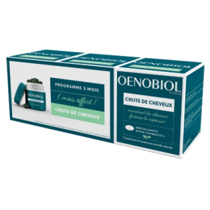 OENOBIOL Chute de Cheveux Capsules boite de 3x60
