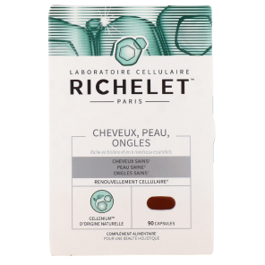 RICHELET Cheveux, Peau, Ongles Capsules boite de 90