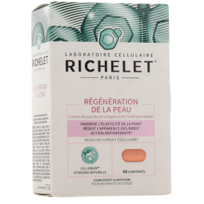 RICHELET Régénération De La Peau 60 Comprimés