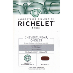 RICHELET Cheveux, Peau, Ongles Capsules boite de 30