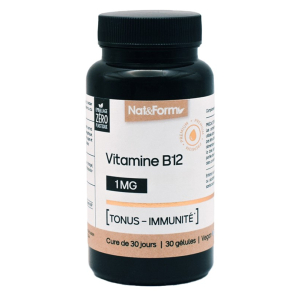 NAT&FORM Vitamine B12 Gélules boite de 30