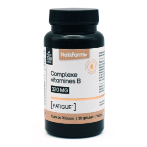 NAT&FORM Complexe Vitamine B 30 Gélules