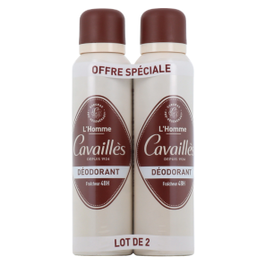 Rogé Cavaillès L'Homme Déodorant 48h Spray 2x150ml