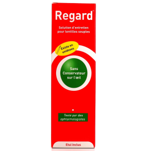 REGARD SOL NETTOYANTE LENTILLES 355ML