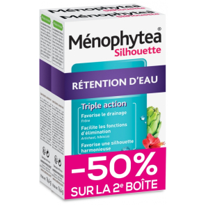 Ménophytea Silhouette Rétention d'Eau 2 x 30 Comprimés