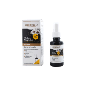 HERBESAN Spray Gorge Miel de Manuka IAA10+ 25ML