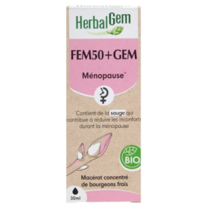 HERBALGEM Fem 50 + Gem Bio 30ML