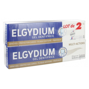 ELGYDIUM DENTIF MULTI ACTION 2X75ML