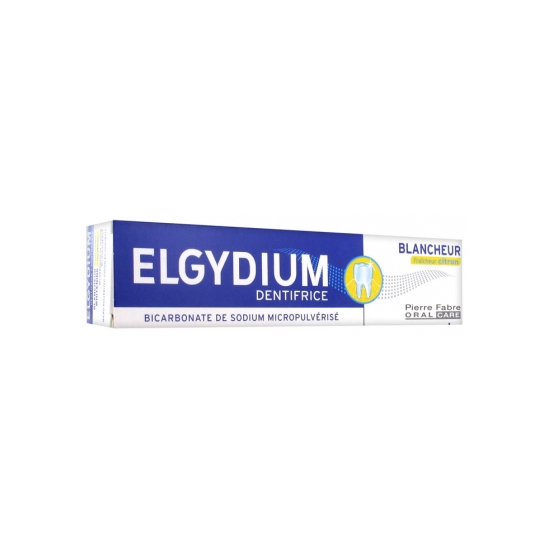 ELGYDIUM Dentifrice Blancheur Citron 75ML