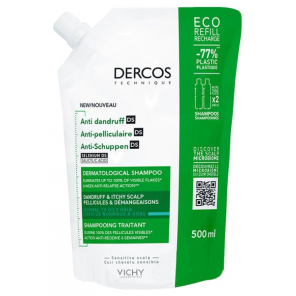 VICHY SHP A-PELLICUL GRAS ECO RECH 500ML