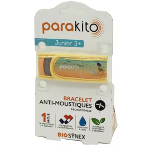 PARAKITO Junior Bracelet Anti Moustiques Rechargeable Pirate