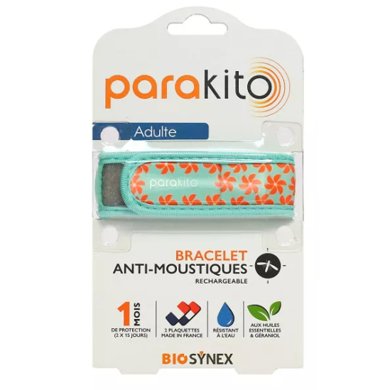 Parakito Bracelet Antimoustique Rechargeable Junior 1 Licorne