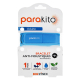 PARAKITO Adulte Bracelet Anti Moustiques Rechargeable Bleu