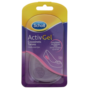 SCHOLL ActivGel Coussinets Talon 1 Paire