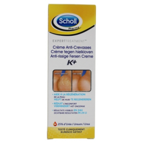 SCHOLL Pharma Crème Anti-Crevasses K+ 60ML