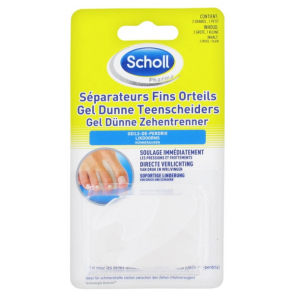 SCHOLL Pharma Séparateur Fin d'Orteils boite de 3