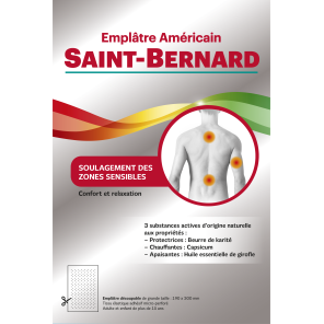 SAINT BERNARD Emplâtre Américains boite de 1