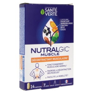 NUTRALGIC MUSCLE 14 CPS SANTE VERTE