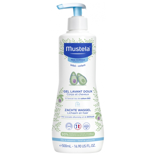 MUSTELA GEL LAV DX AVO B 500ML