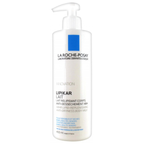 LA ROCHE-POSAY Lipikar Lait Relipidant Corps Anti-Désséchement 48H 400ML