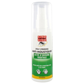 CINQ SUR CINQ Spray Citriodora Anti-Moustiques 100ML