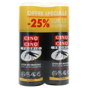 CINQ SUR CINQ Tropic Lotion Anti-Moustiques 2X75ML