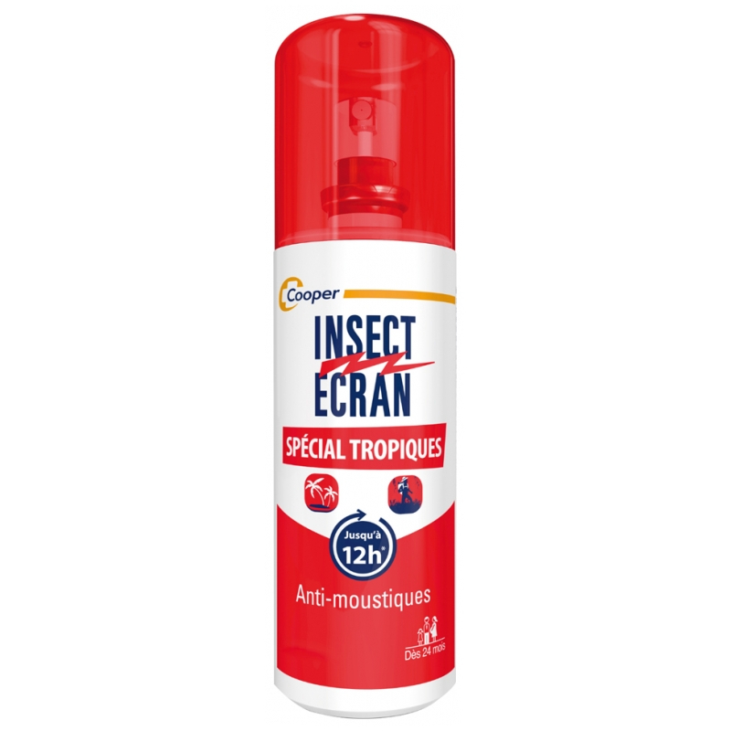 Insect Ecran Actif Végétal Roll-On Anti-Moustiques 50ml