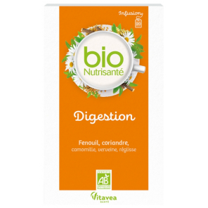 NUTRISANTE Infusion Digestion Bio Sachets boite de 20