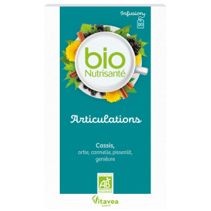 NUTRISANTE Infusion Articulations Bio Sachets boite de 20