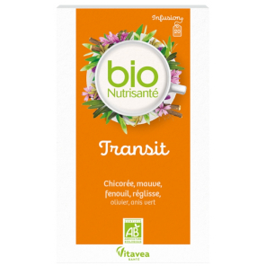 NUTRISANTE Infusion Transit Bio Sachets boite de 20