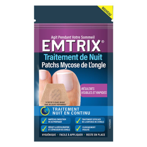 EMTRIX Patch Nuit Traitement mycose de l’ongle