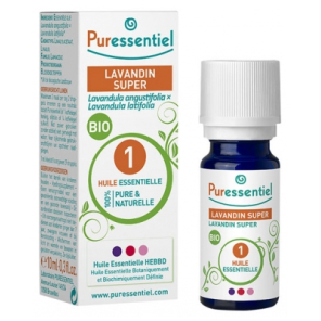 PURESSENTIEL Huile Essentielle Lavandin Super Bio 10ML