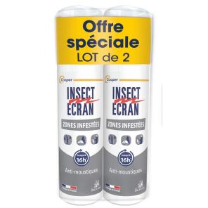 INSECT ECRAN Zones Infestées Répulsif Lot 2x100ml