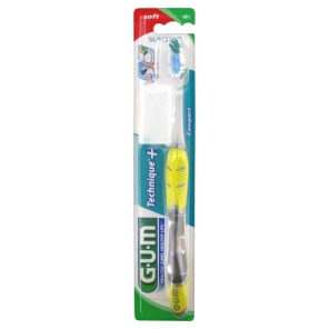 GUM Brosse à Dents Technique + Souple Compacte n°491