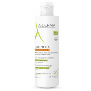 A-DERMA Exomega Control Gel Moussant Émollient Anti-Grattage 500 ml