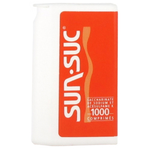 HERMES Sun Suc Edulcorant Comprimés boite de 1 000