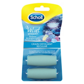 Scholl Velvet Grain Exfoliant 2 Rouleaux de remplacement