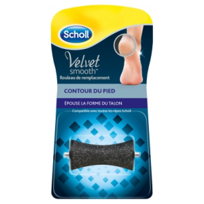 SCHOLL Velvet Rouleaux de Remplacement Contour du Pied boite de 2