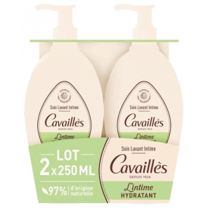 ROGE CAVAILLES Soin Lavant Intime Hydratant Lot de 2 x 250 ml