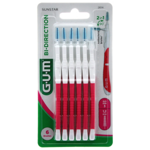 GUM Brossettes 1.2mm Bi-Direction Modèle : 2614