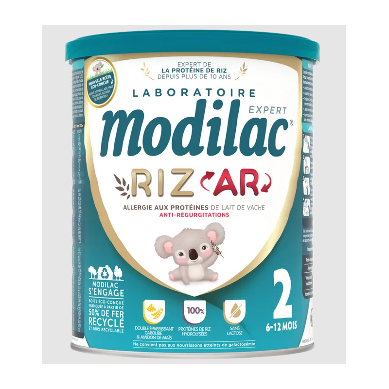 Lait 2ème âge Optipro - de 6 mois à 1 an, Guigoz (500 ml)