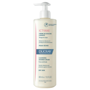 DUCRAY Ictyane Crème de Douche Lavante Peaux Sèches 400 ml