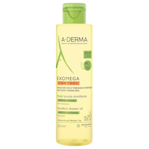 A-DERMA Exomega Control Huile Lavante Émolliente Anti-Grattage 200 ml