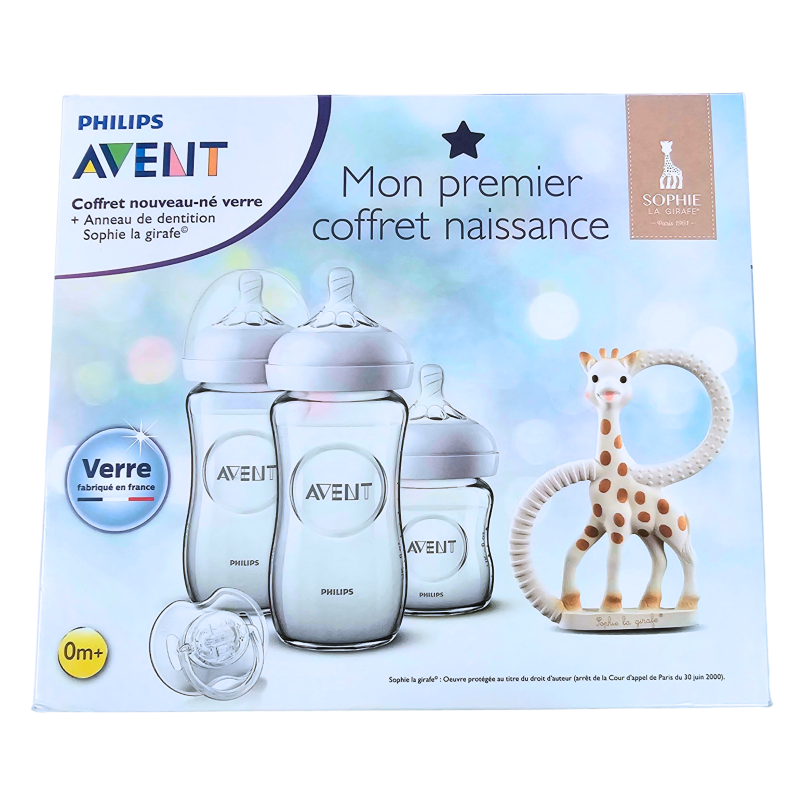 Coffret naissance classique SOPHIE LA GIRAFE : le coffret à Prix