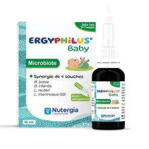 NUTERGIA Microbiote Baby Avec Stilligoute 10ml Ergyphilus