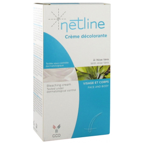 NETLINE Crème Décolorante Visage et Corps 75ML