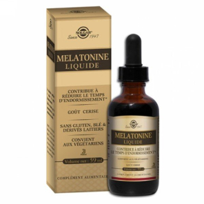 Solgar Mélatonine Liquide flacon 59mL