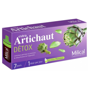 MILICAL Extra Artichaut Détox 7 Doses de 10ml