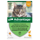 Bayer Advantage 40 Solution Antipuce Pour Chat et Lapin de - 4kg 4 Pipettes