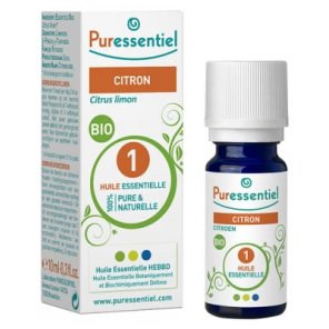 PURESSENTIEL Huile Essentielle de Citron Bio 10ML